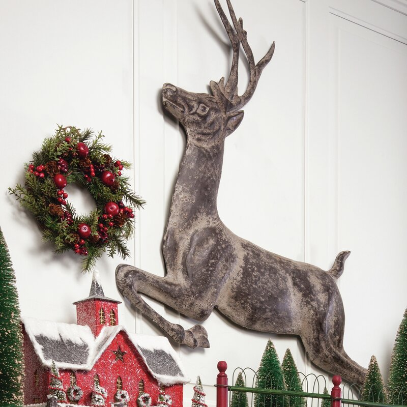 Ragon House Collection Deer Wall D Cor Reviews Wayfair   Deer Wall D%25E9cor 